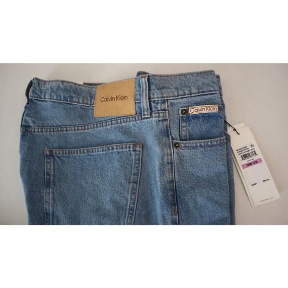 Calvin Klein Men's Sz 38x30 Desert Blue Standard Straight Fit Denim Jeans $90 - Picture 3 of 12